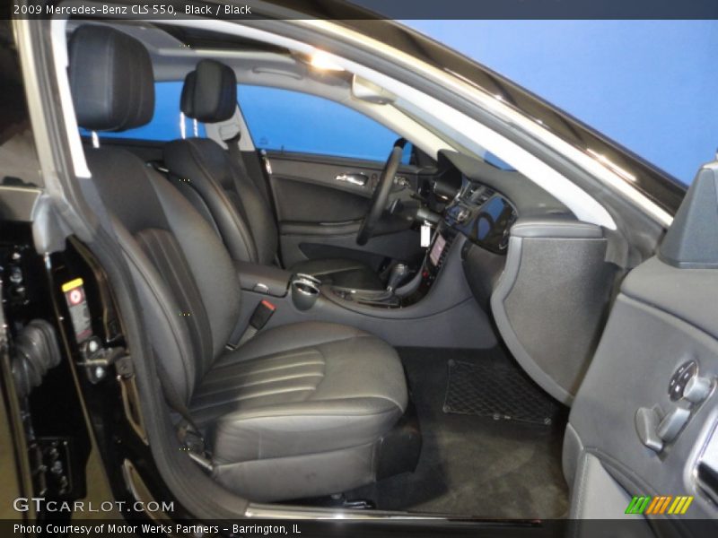 Black / Black 2009 Mercedes-Benz CLS 550