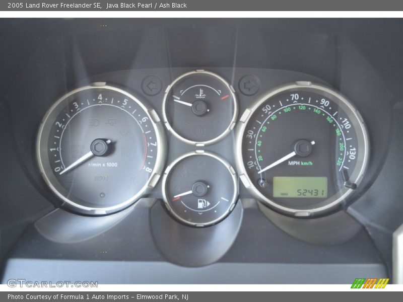 Java Black Pearl / Ash Black 2005 Land Rover Freelander SE