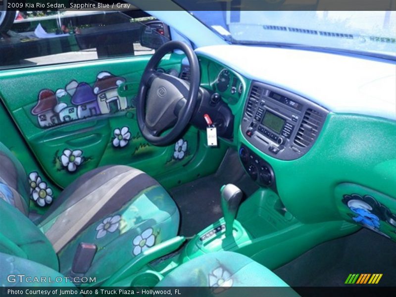 Painted Interior - 2009 Kia Rio Sedan