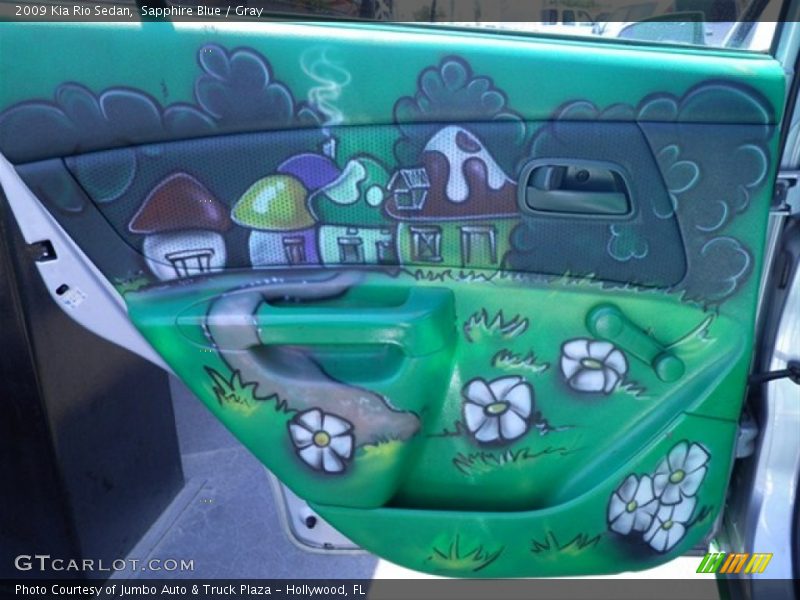Smurfy Door Panel - 2009 Kia Rio Sedan