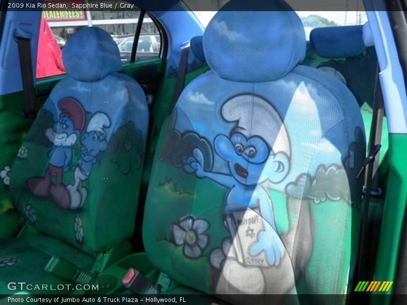 Smurf Seat - 2009 Kia Rio Sedan
