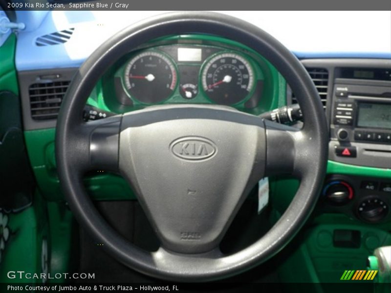  2009 Rio Sedan Steering Wheel