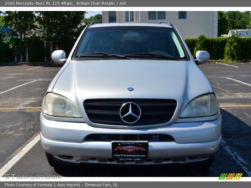 Brilliant Silver Metallic / Ash 2000 Mercedes-Benz ML 320 4Matic