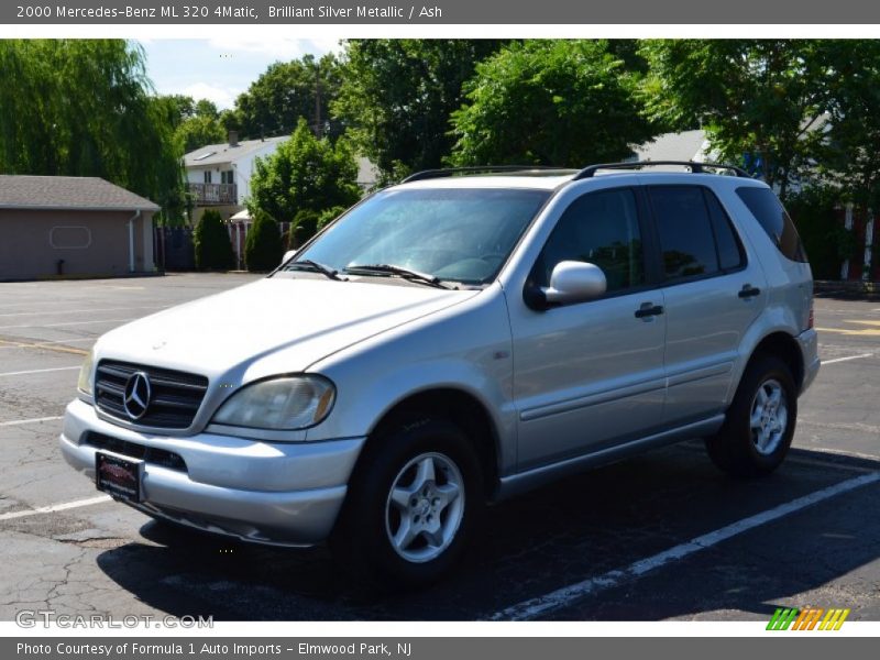 Brilliant Silver Metallic / Ash 2000 Mercedes-Benz ML 320 4Matic