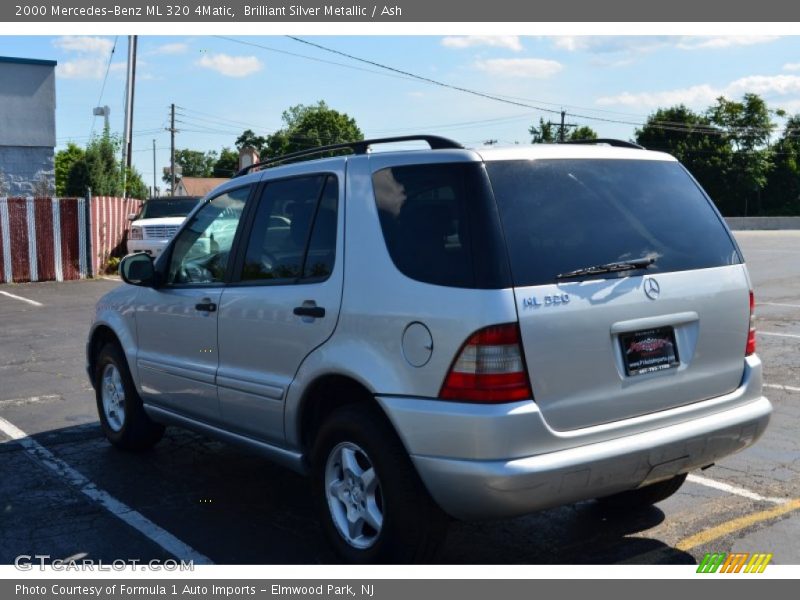 Brilliant Silver Metallic / Ash 2000 Mercedes-Benz ML 320 4Matic