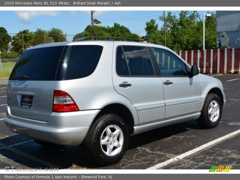 Brilliant Silver Metallic / Ash 2000 Mercedes-Benz ML 320 4Matic