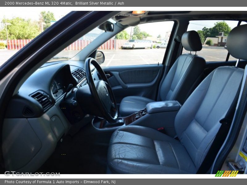 Brilliant Silver Metallic / Ash 2000 Mercedes-Benz ML 320 4Matic