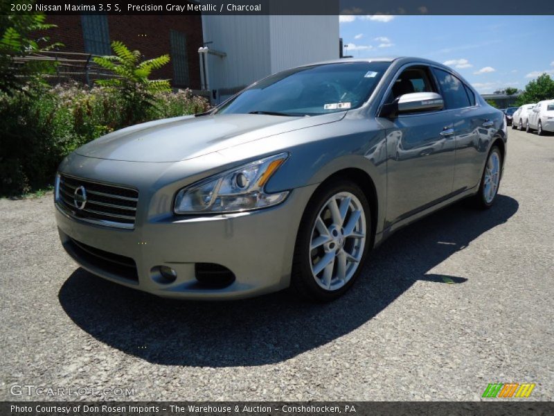 Precision Gray Metallic / Charcoal 2009 Nissan Maxima 3.5 S