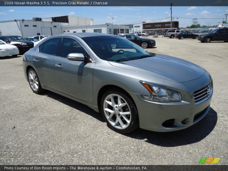 Precision Gray Metallic / Charcoal 2009 Nissan Maxima 3.5 S