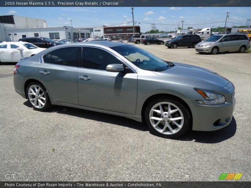 Precision Gray Metallic / Charcoal 2009 Nissan Maxima 3.5 S