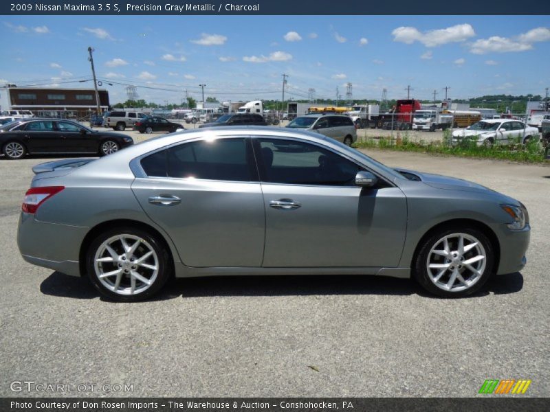 Precision Gray Metallic / Charcoal 2009 Nissan Maxima 3.5 S