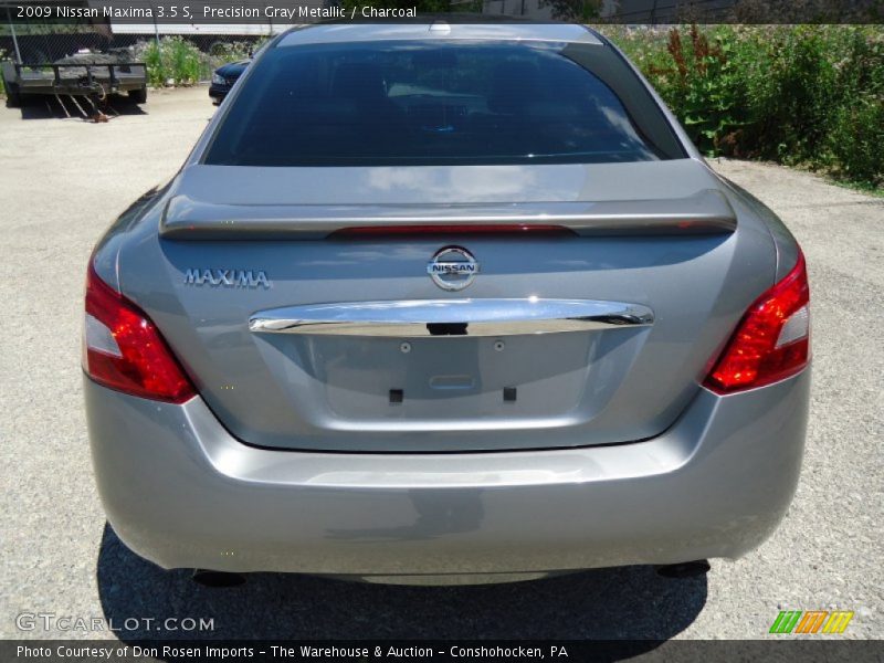 Precision Gray Metallic / Charcoal 2009 Nissan Maxima 3.5 S