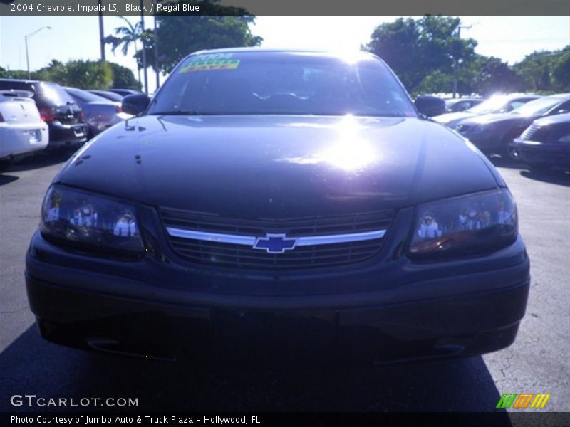Black / Regal Blue 2004 Chevrolet Impala LS