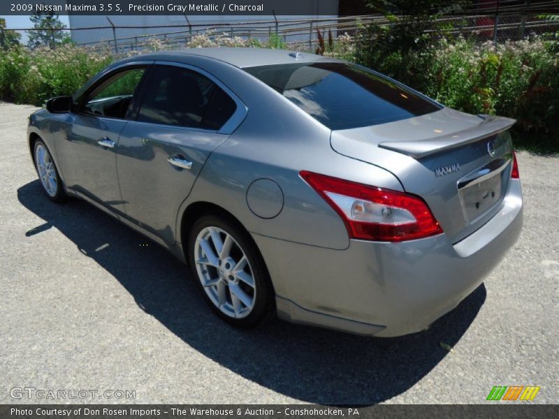 Precision Gray Metallic / Charcoal 2009 Nissan Maxima 3.5 S