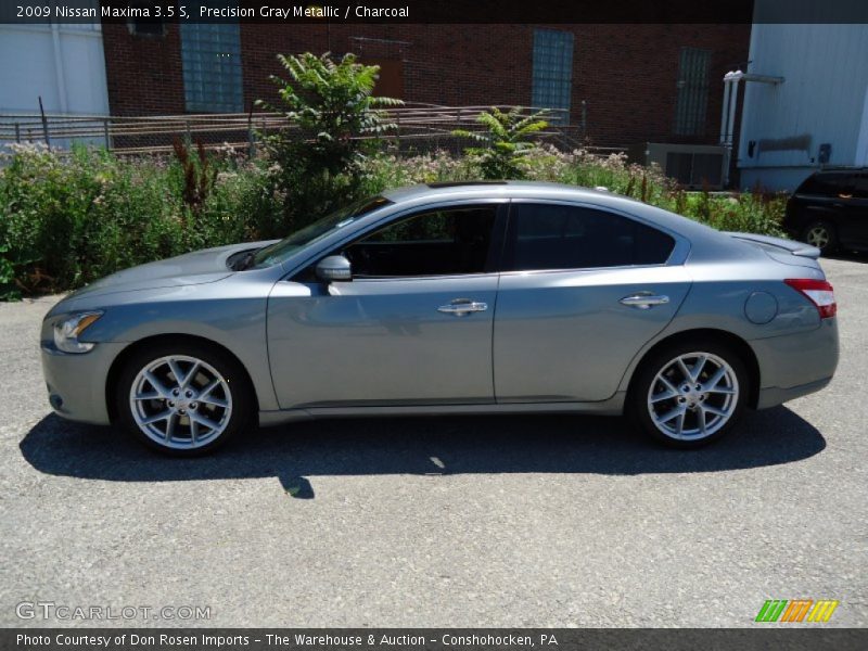 Precision Gray Metallic / Charcoal 2009 Nissan Maxima 3.5 S