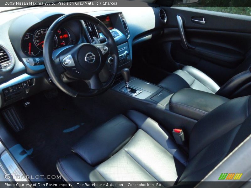 Precision Gray Metallic / Charcoal 2009 Nissan Maxima 3.5 S