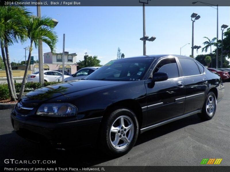 Black / Regal Blue 2004 Chevrolet Impala LS