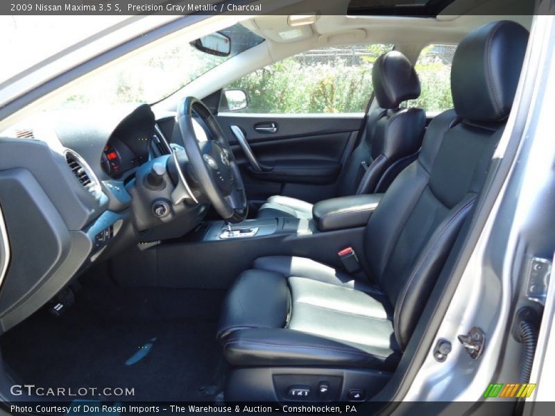 Precision Gray Metallic / Charcoal 2009 Nissan Maxima 3.5 S