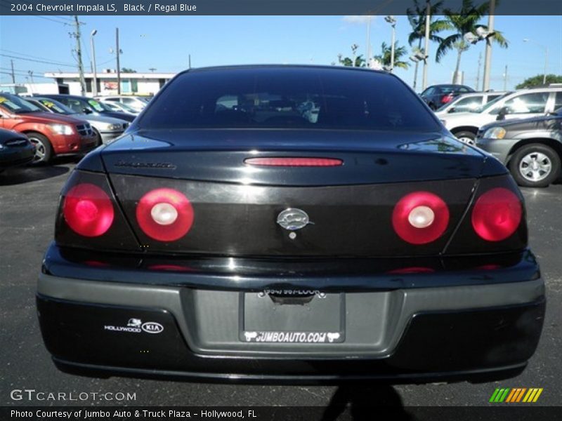 Black / Regal Blue 2004 Chevrolet Impala LS