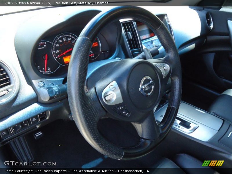 Precision Gray Metallic / Charcoal 2009 Nissan Maxima 3.5 S