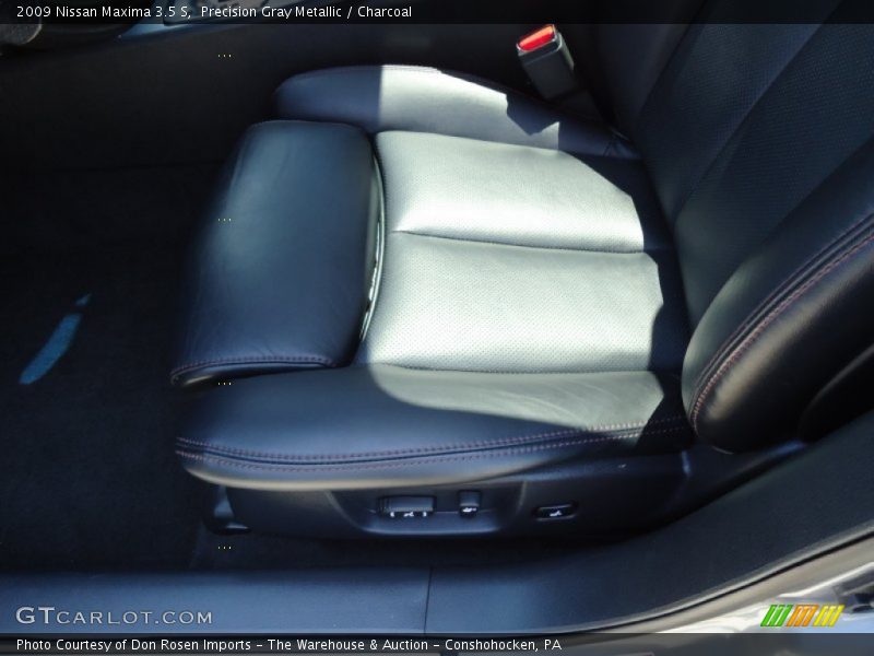 Precision Gray Metallic / Charcoal 2009 Nissan Maxima 3.5 S