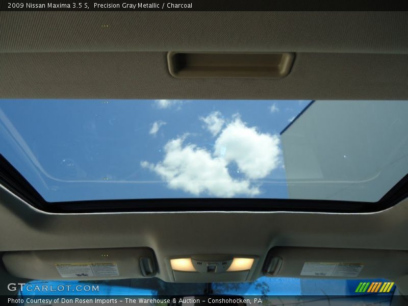 Precision Gray Metallic / Charcoal 2009 Nissan Maxima 3.5 S