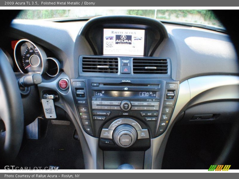 Polished Metal Metallic / Ebony 2009 Acura TL 3.5