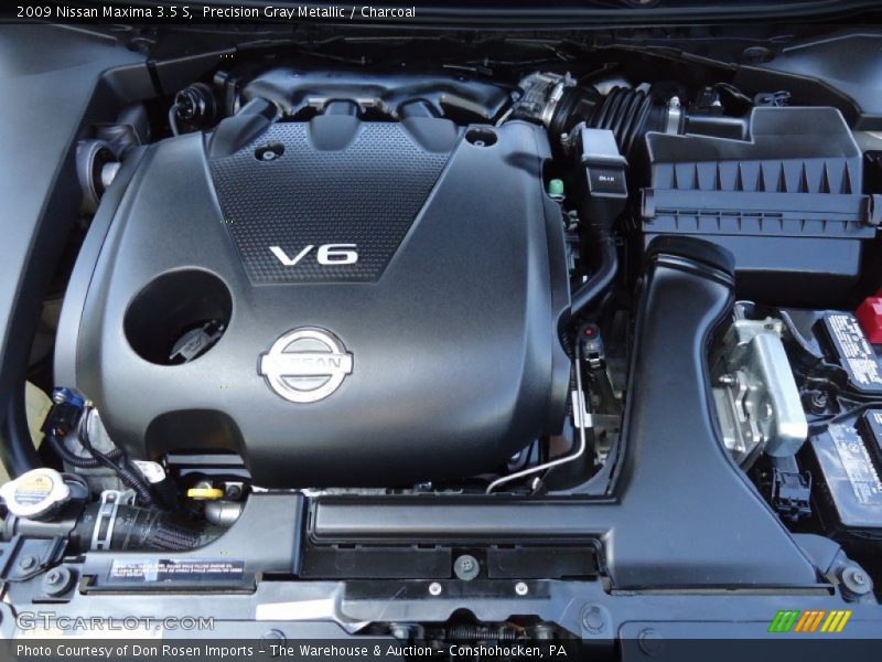 Precision Gray Metallic / Charcoal 2009 Nissan Maxima 3.5 S