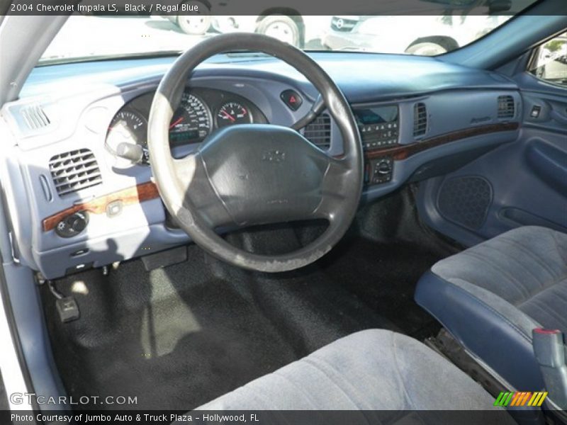 Black / Regal Blue 2004 Chevrolet Impala LS