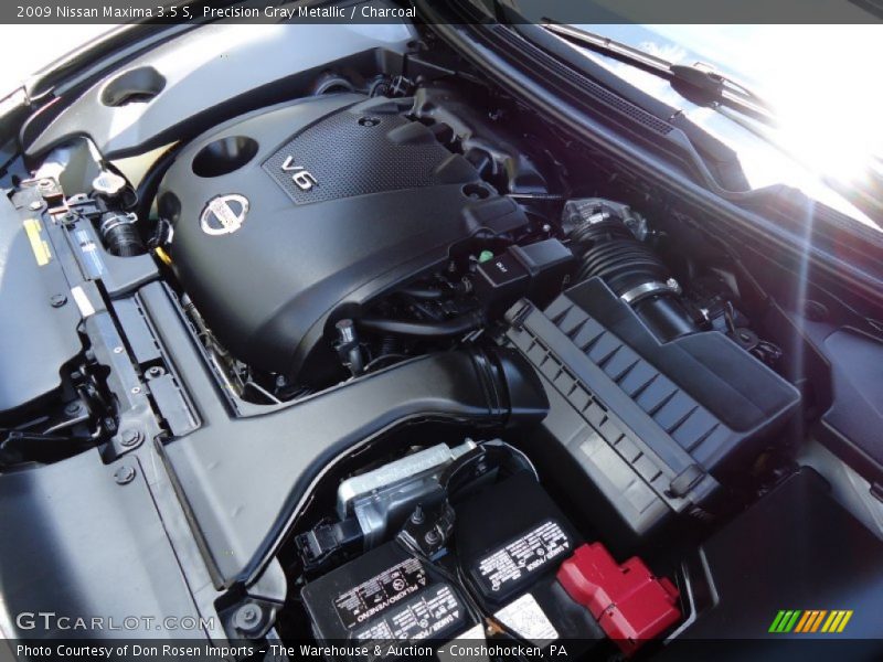 Precision Gray Metallic / Charcoal 2009 Nissan Maxima 3.5 S