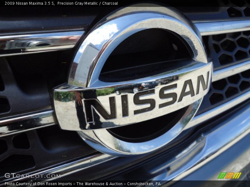Precision Gray Metallic / Charcoal 2009 Nissan Maxima 3.5 S