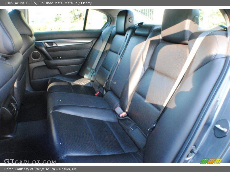 Polished Metal Metallic / Ebony 2009 Acura TL 3.5