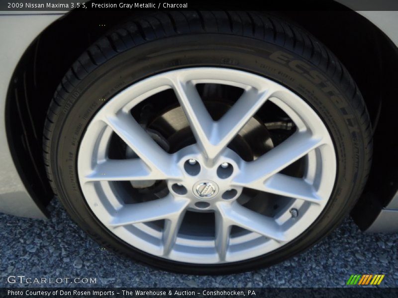 Precision Gray Metallic / Charcoal 2009 Nissan Maxima 3.5 S