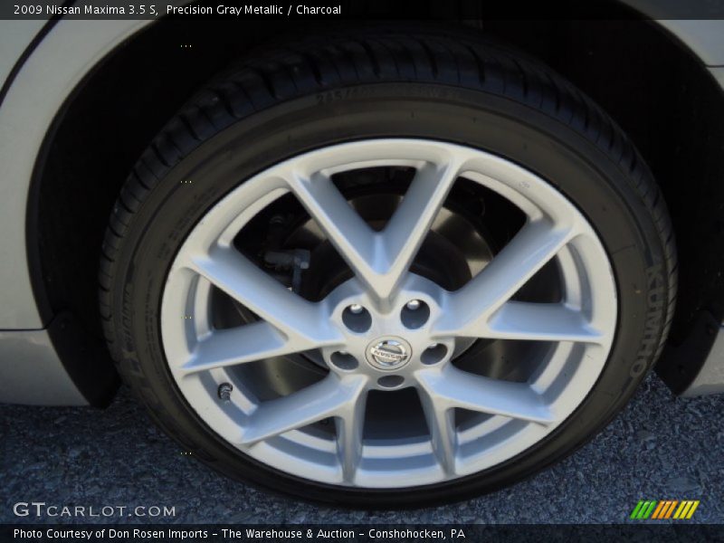 Precision Gray Metallic / Charcoal 2009 Nissan Maxima 3.5 S