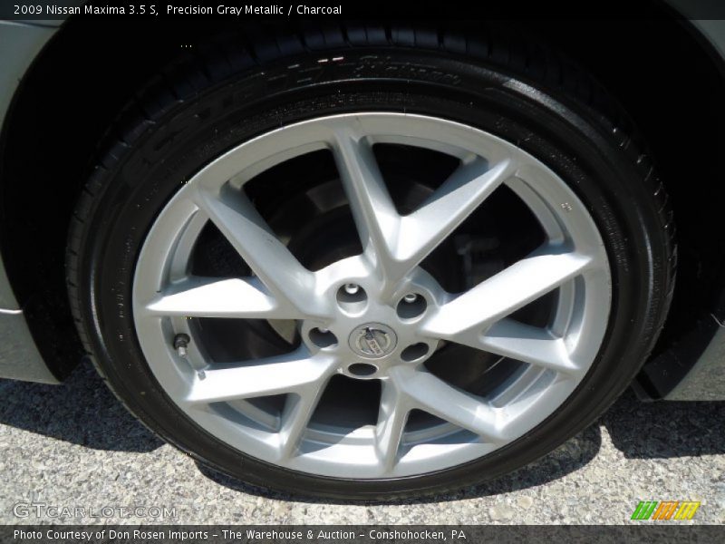 Precision Gray Metallic / Charcoal 2009 Nissan Maxima 3.5 S