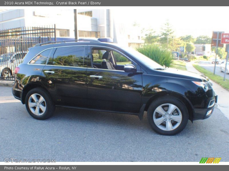 Crystal Black Pearl / Ebony 2010 Acura MDX Technology