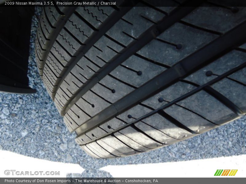 Precision Gray Metallic / Charcoal 2009 Nissan Maxima 3.5 S