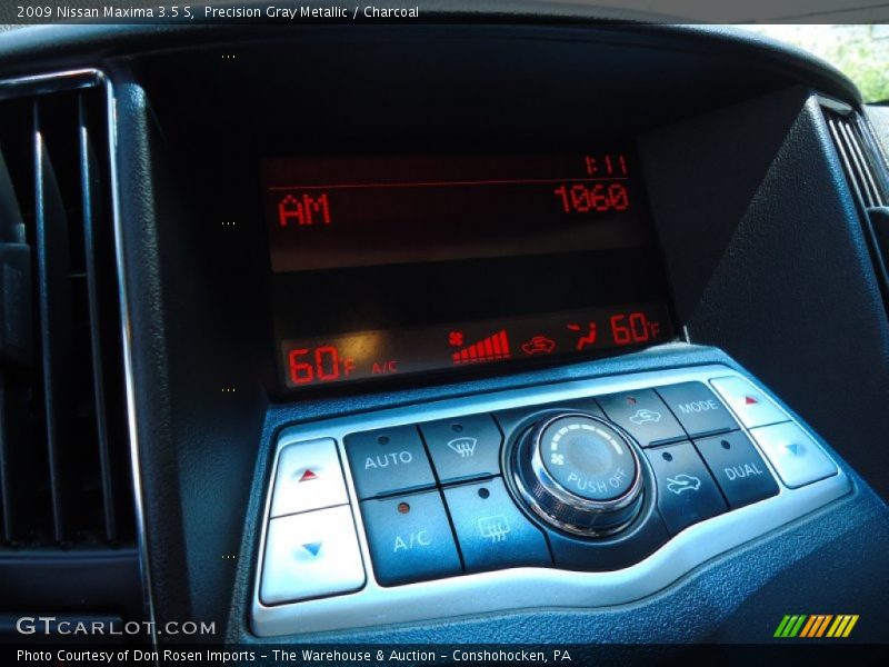 Precision Gray Metallic / Charcoal 2009 Nissan Maxima 3.5 S