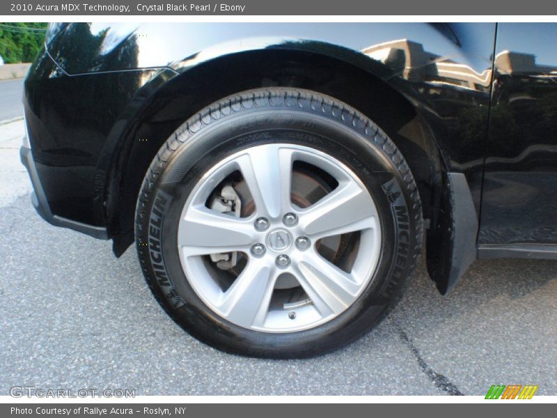 Crystal Black Pearl / Ebony 2010 Acura MDX Technology