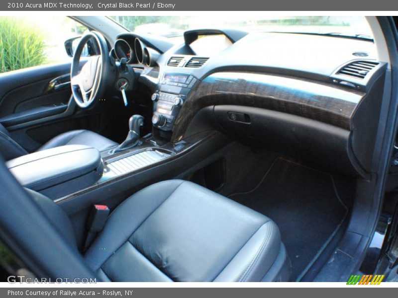 Crystal Black Pearl / Ebony 2010 Acura MDX Technology