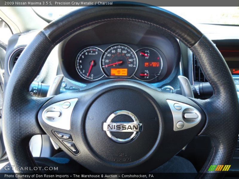 Precision Gray Metallic / Charcoal 2009 Nissan Maxima 3.5 S