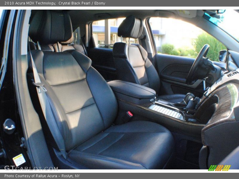 Crystal Black Pearl / Ebony 2010 Acura MDX Technology