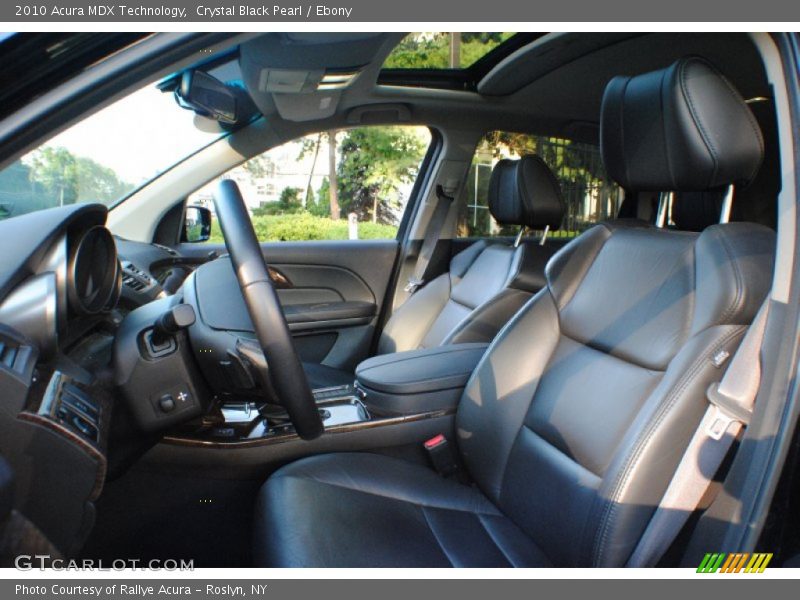 Crystal Black Pearl / Ebony 2010 Acura MDX Technology