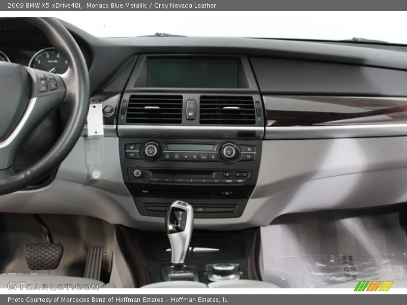 Monaco Blue Metallic / Grey Nevada Leather 2009 BMW X5 xDrive48i