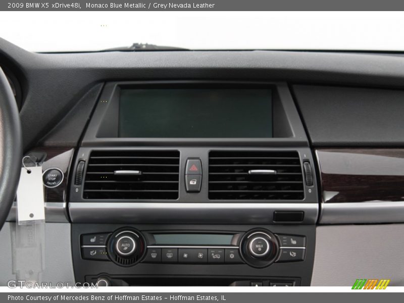 Monaco Blue Metallic / Grey Nevada Leather 2009 BMW X5 xDrive48i