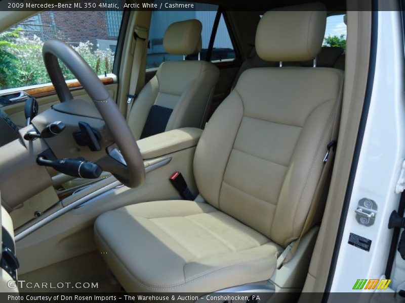 Arctic White / Cashmere 2009 Mercedes-Benz ML 350 4Matic
