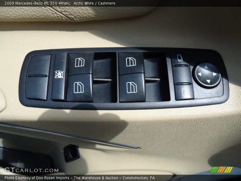 Arctic White / Cashmere 2009 Mercedes-Benz ML 350 4Matic
