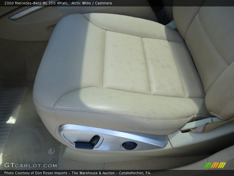 Arctic White / Cashmere 2009 Mercedes-Benz ML 350 4Matic