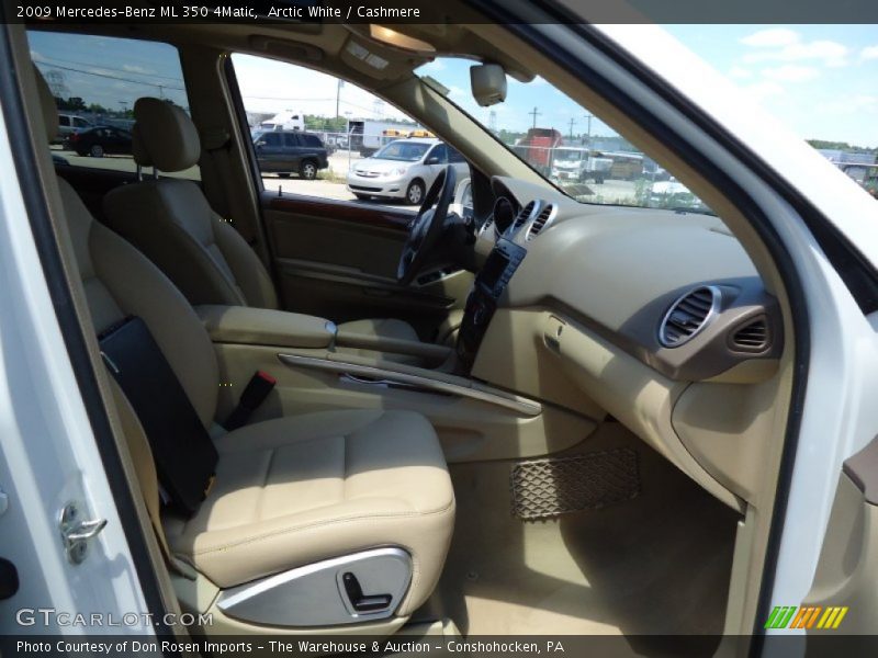 Arctic White / Cashmere 2009 Mercedes-Benz ML 350 4Matic