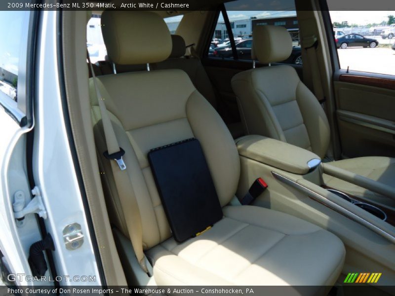 Arctic White / Cashmere 2009 Mercedes-Benz ML 350 4Matic